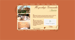 Desktop Screenshot of hospedajegranada.com